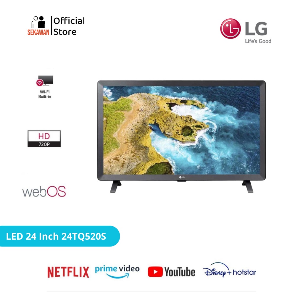 LG SMART TV  24TN520S-PT / 24TQ520SPT HD LED  USB 24 inch
