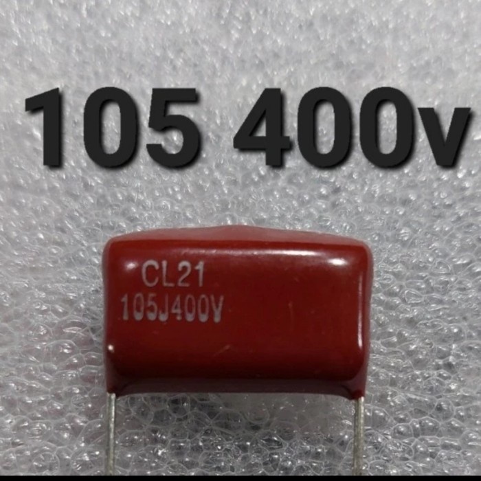 kapasitor capasitor 105 105j 1uf 400v 450v cbb22 cl21 105j400v tinggi