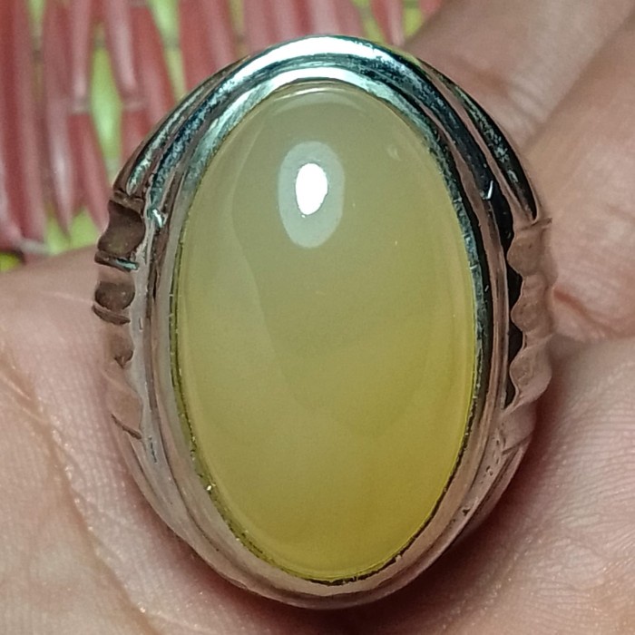 Cincin Natural Batu Akik Raflesia Anggur Belimbing Motif Gambar Antik1