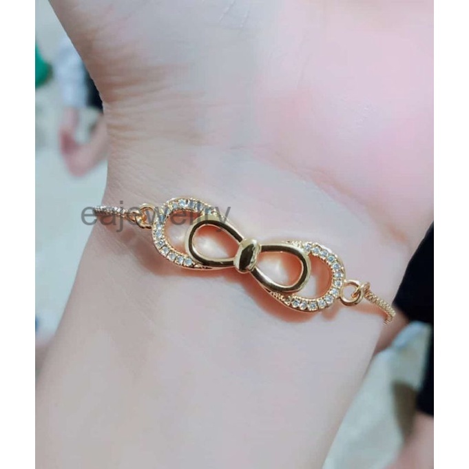 Gelang emas serut 24 karat untuk dewasa