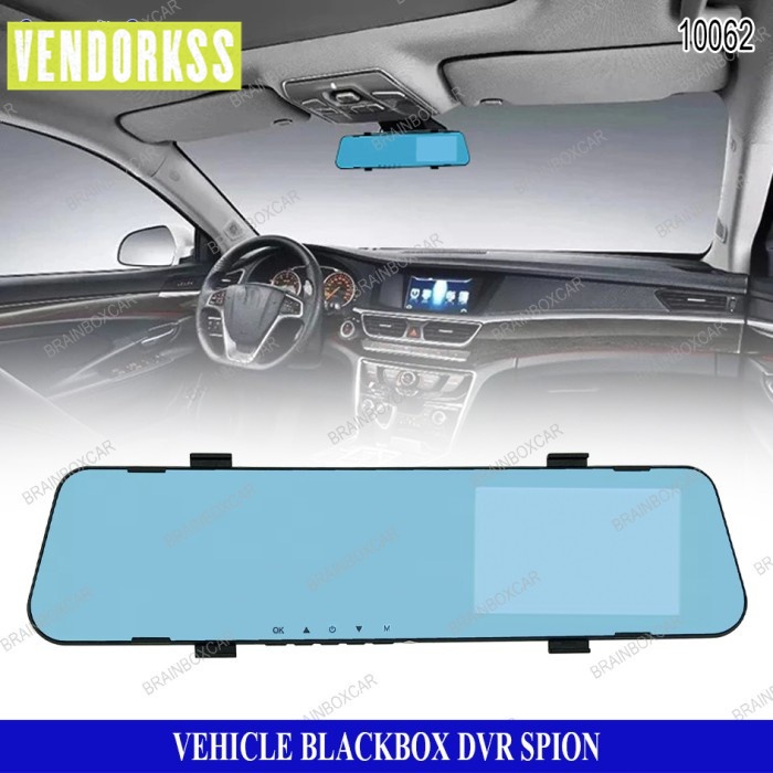 Kamera Depan DVR Mobil Perekam Video Dashcam Spion CCTV