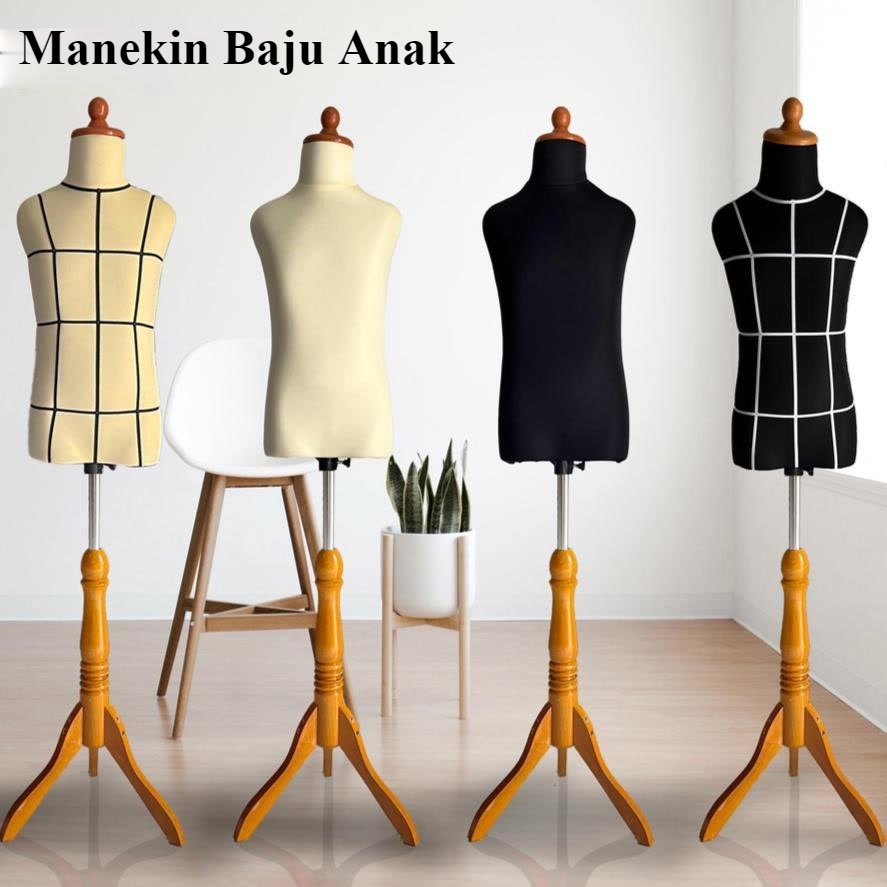 Manekin Baju Anak Manekin Anak Lapis Busa Tusuk Jarum | Manekin Pola Anak | Patung Anak | Patung Dis