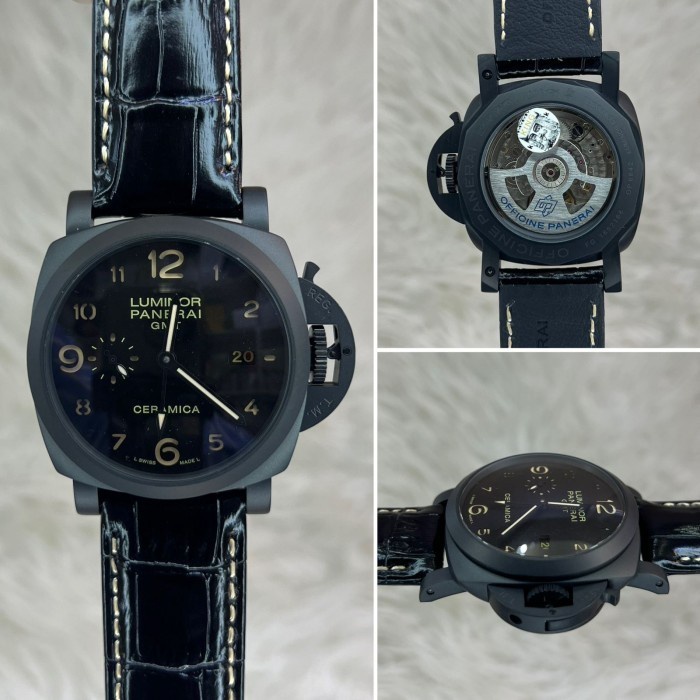 SELLY JAM JAM TANGAN PRIA MEWAH AUTOMATIC BODY HiTAM full black