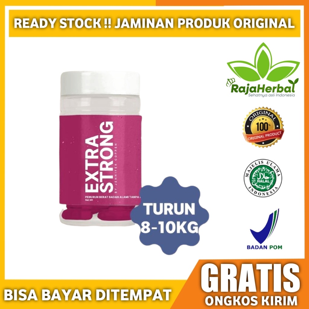 JESLIM EXTRA STRONG ORIGINAL ISI 30 KAPSUL BY JENNIFER COPPEN