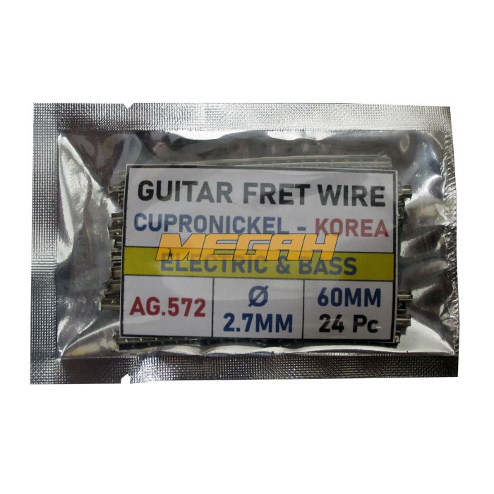 GRIP GITAR AKUSTIK / KAWAT FRET GITAR LISTRIK DAN AKUSTIK / Kawat Fret Gitar Cupronickel Korea - ELE