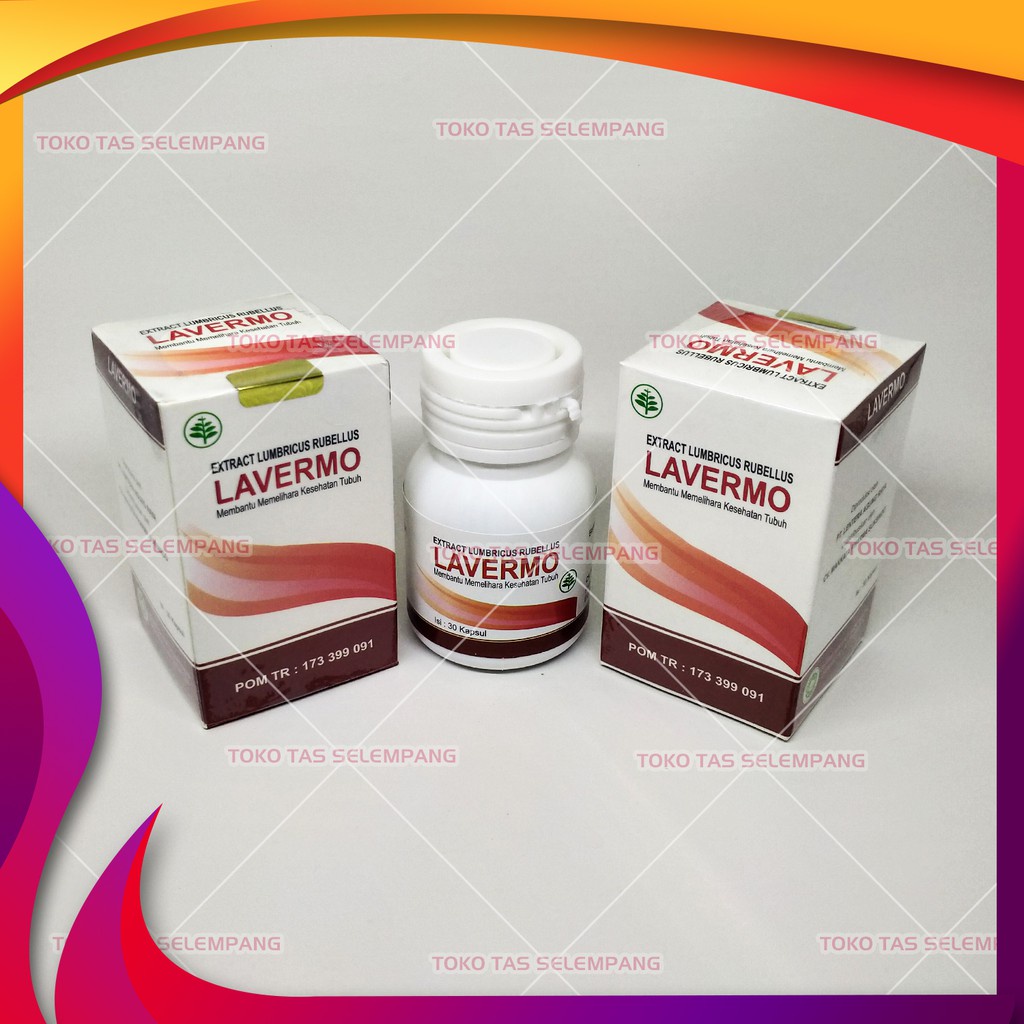 

11A. LAVERMO Kapsul Cacing ORIGINAL BPOM Kapsul Hipertensi TBC Darah Tinggi Diabtes