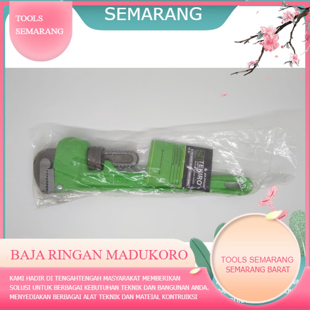 KUNCI PIPA 10'' TEKIRO - KUNCI PIPA LEDENG - KUNCI PIPA AIR 10'' TEKIRO TOOLS SEMARANG