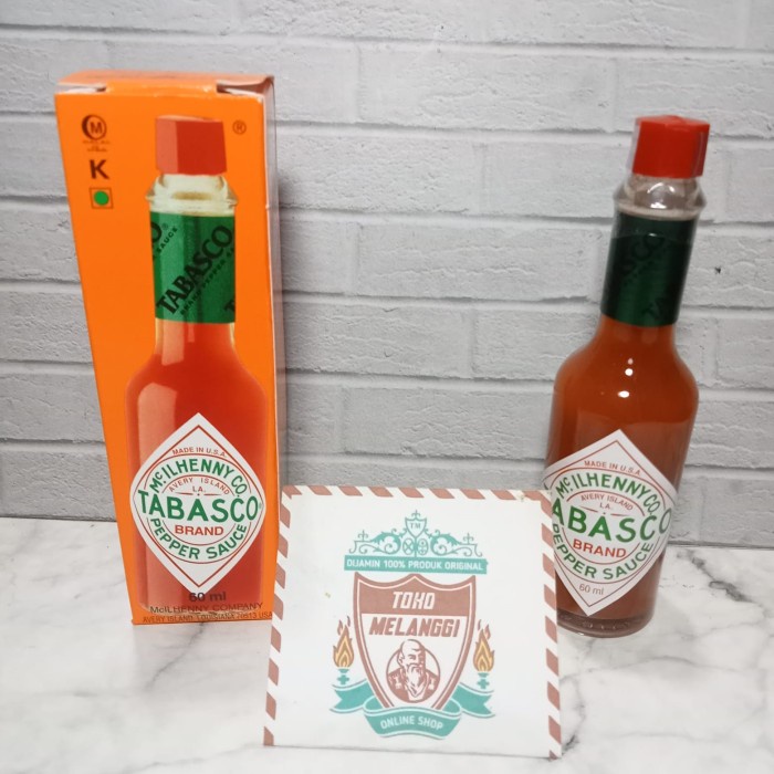 

New Arrival Tabasco Red Pepper Sauce USA 60ml | Tobasco Tabacco Tabaco