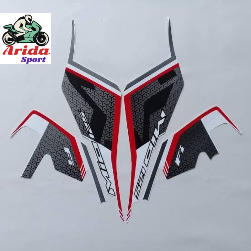 Striping stiker yamaha mio m3 2020 2021 putih lis les strep mio m3