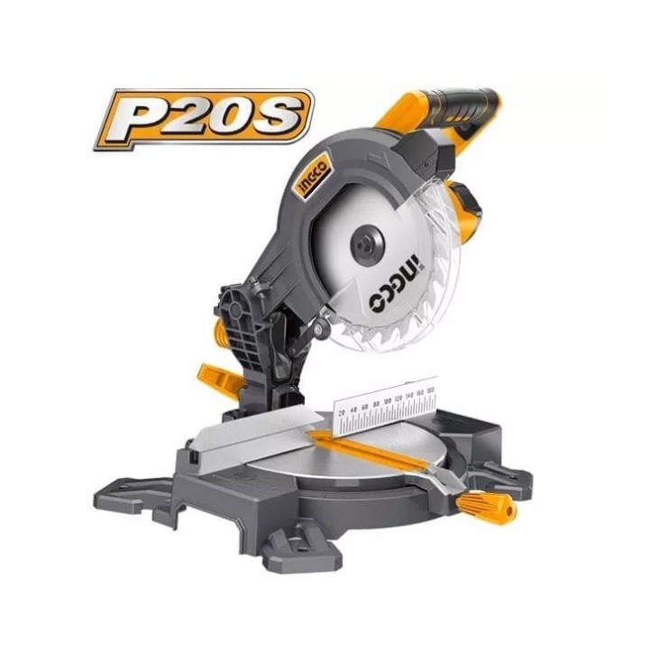 MITRE MITER SAW CORDLESS 20V POTONG KAYU ALUMINIUM INGCO CMS2001