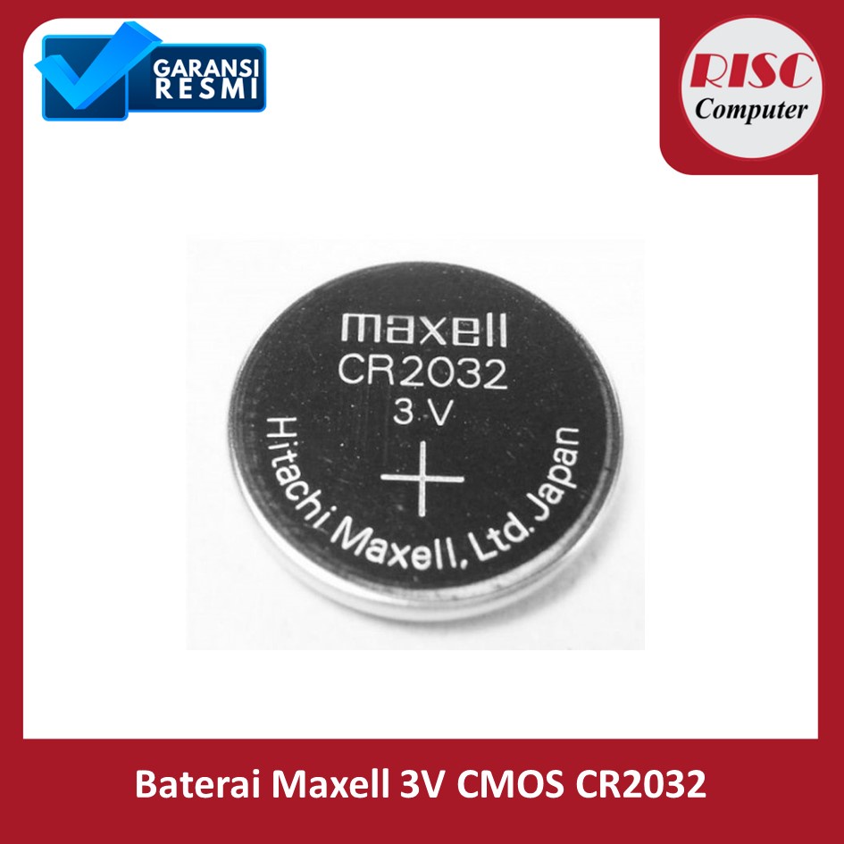 Baterai Maxell 3V CMOS CR2032
