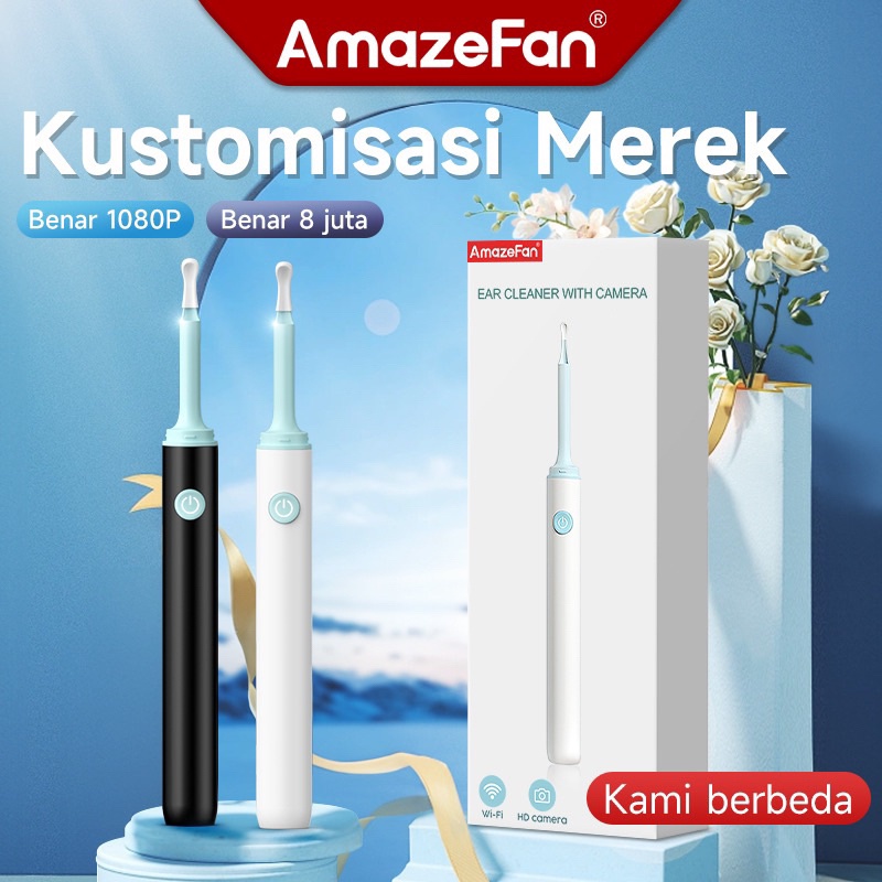 Viral Korek kuping LED smart Pembersih Telinga korek kuping kamera led korek kuping bayi alat pember