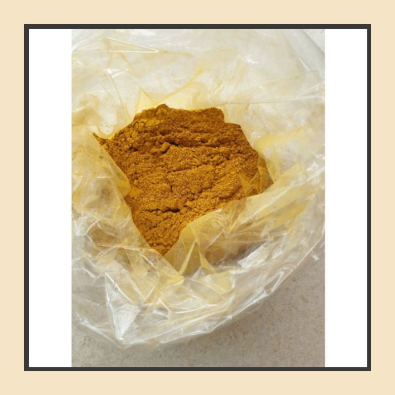 OKER DEMPUL KAYU DAN PEWARNA PLAMIR PEWARNA KUNING ISI 1 KG - OKER KUNING