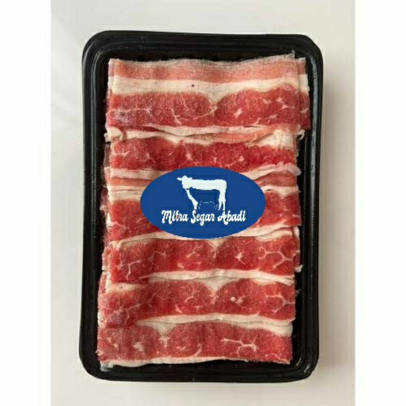 

COD Daging Sapi Aust Shortplate Slice @500gr