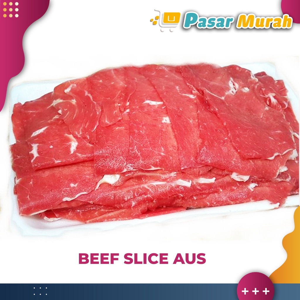 

COD BEEF SLICE - DAGING IRIS 500 GRAM / PACK