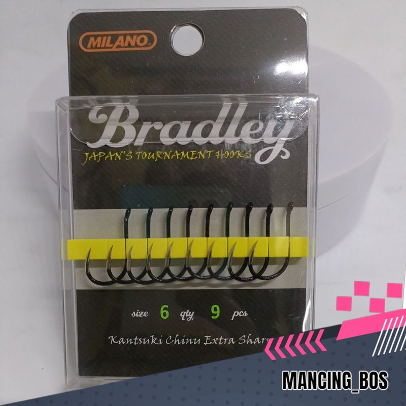 Kail MILANO BRADLEY - Kail pancing Bradley - kail pancing kuat tidak mudah patah