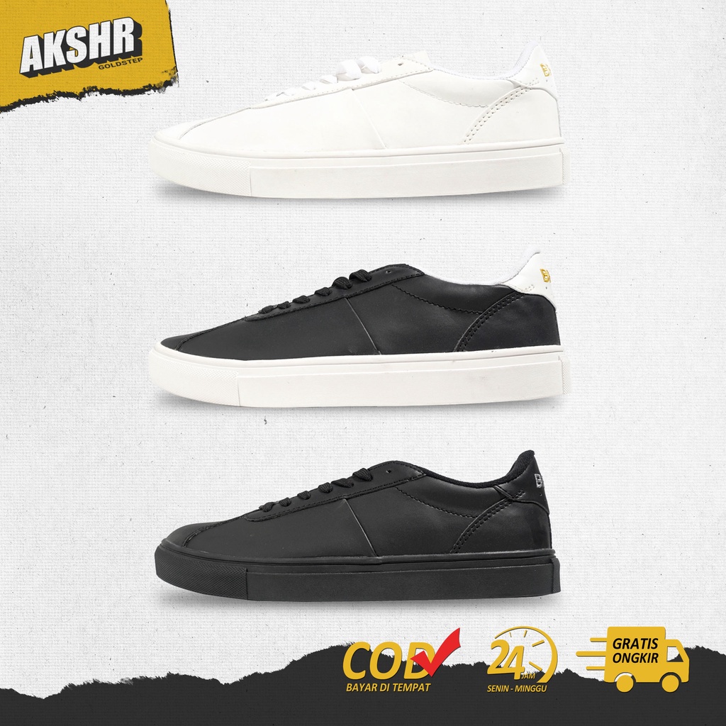 Sepatu Sneakers BRODO Corte Warna Black White / Full White / All Black Unisex - Original BRODO Footw