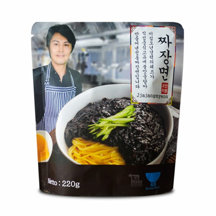 

Jajangmyeon / Jjangmyeon / Jjajangmyeon Halal Noodle / Mie Korea 220gr