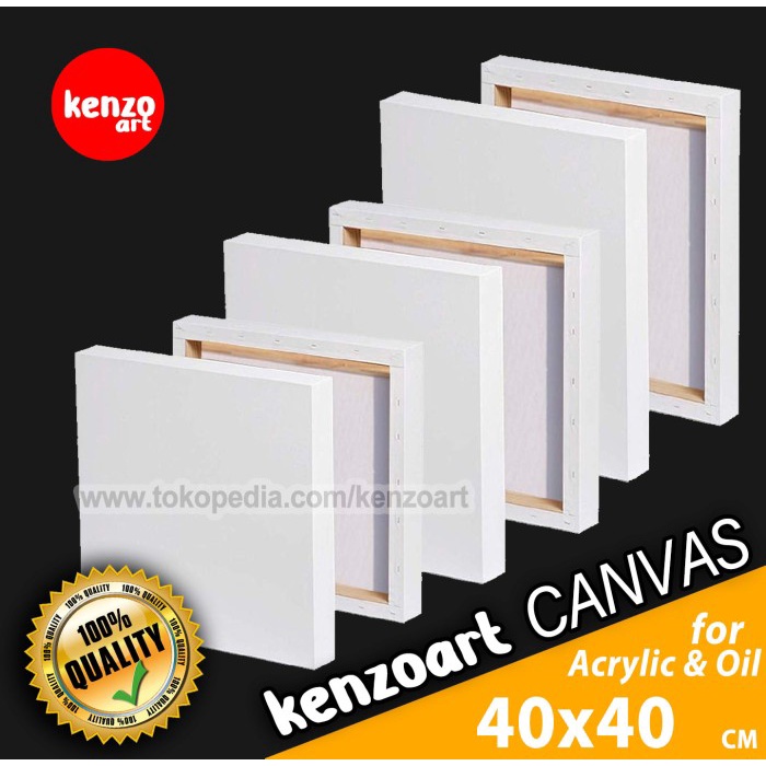 

Kanvas Lukis 40 x 40 cm