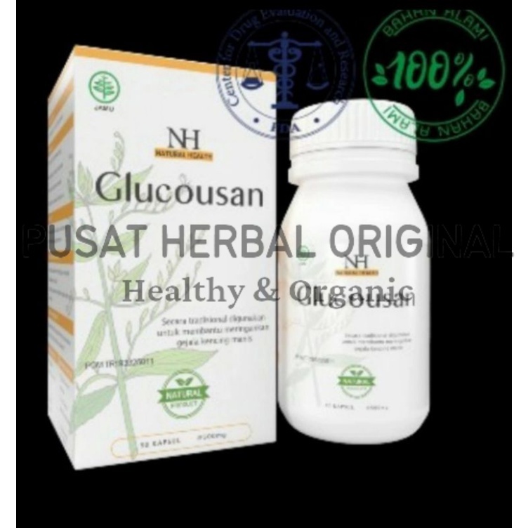 GLUCOUSAN - GLUCOUSAN ORIGINAL - OBAT GLUCOSAN - OBAT DIABETES HERBAL( Gratis Ongkir)