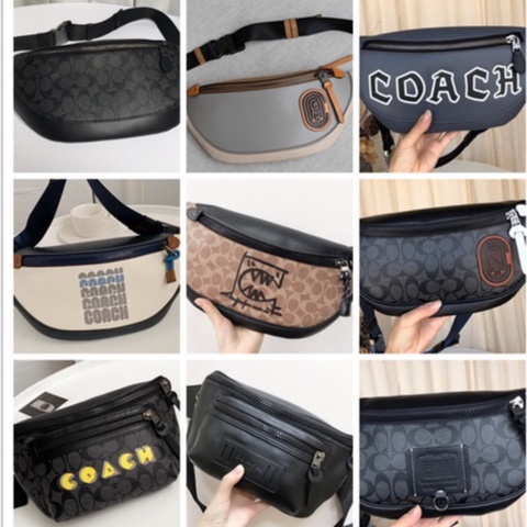 Original Ready Stock  tas coach bag kantong pria tas bahu miring Paket dada 78777  b2061-959 76925 6