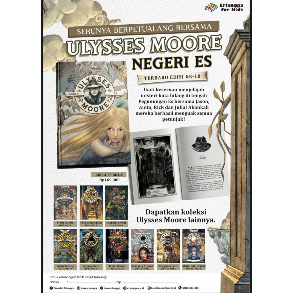 READY STOK ULYSSES MOORE: NEGERI ES Original