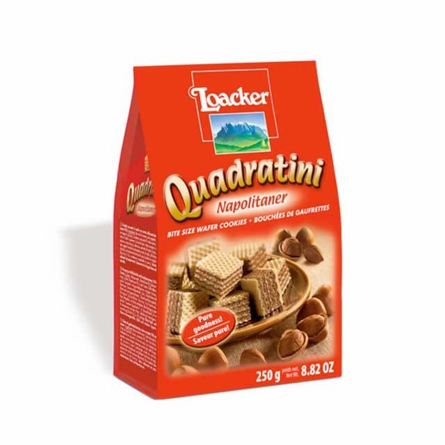 

Loacker Quadratini 250gr Napolitaner