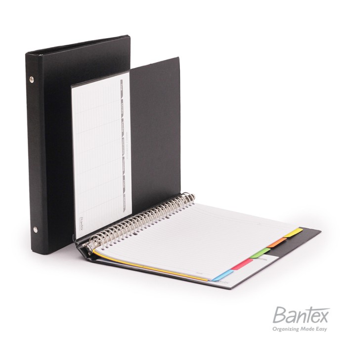 

Bantex Multiring Binder 26 Ring 25mm B5 Black 1326 10