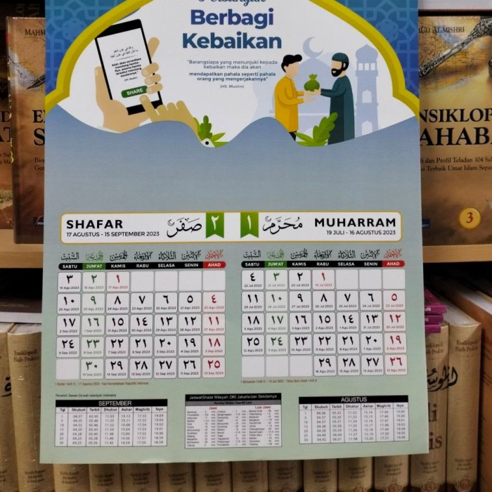 

Kalender Dinding Hijriyah Tahun 1445 H Plus Masehi 2023-2024