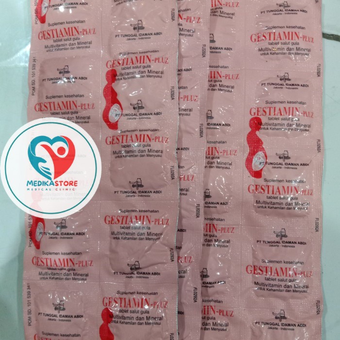 murah- gestiamin pluz nutrisi ibu hamil -100% original