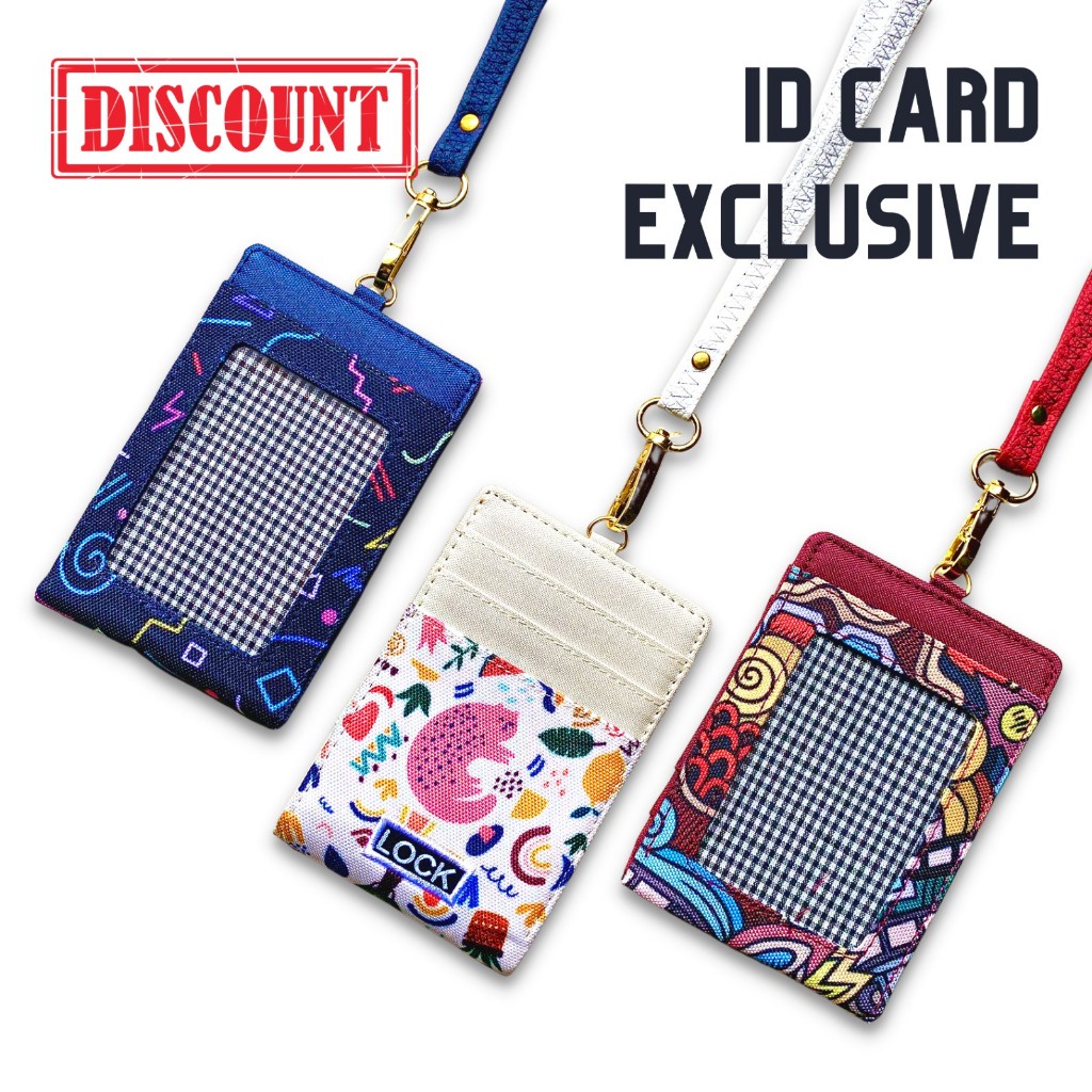 

Dompet Id Card Lanyard Card Gantungan Name Tag Pria Wanita LST059