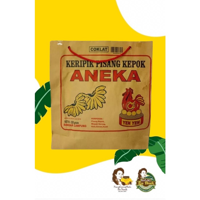 

[KUALITAS TERBAIK] Keripik Pisang Aneka Asli Lampung KOPI