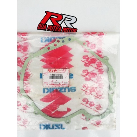 gasket paking packing blok block bak kopling kanan original ori suzuki shogun sogun new 125 sp FL RR