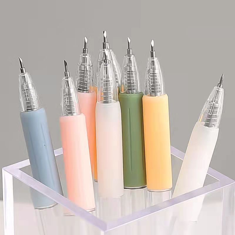 

17. Pen Knife - Pen Cutter Sticker Lancip - Cutter Kertas Model Pulpen - Pisau Pencil [thehanscorner]