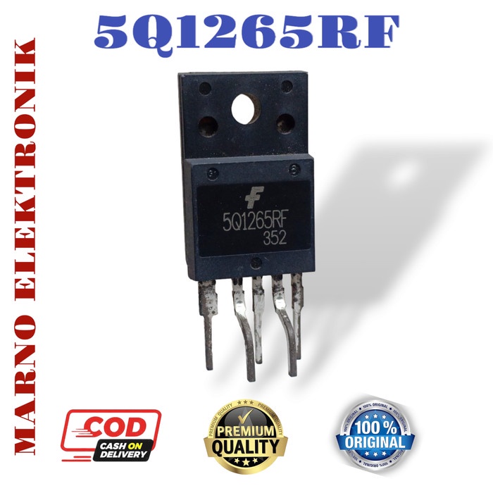 IC TR TRANSISTOR STR 5Q1265RF 5Q1265 RF 5Q 1265RF GINAL ORI PART TOOL ELECTRO