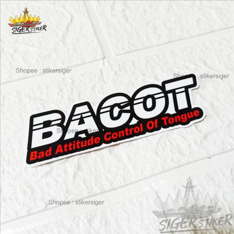 STIKER BACOT STICKER BACOT