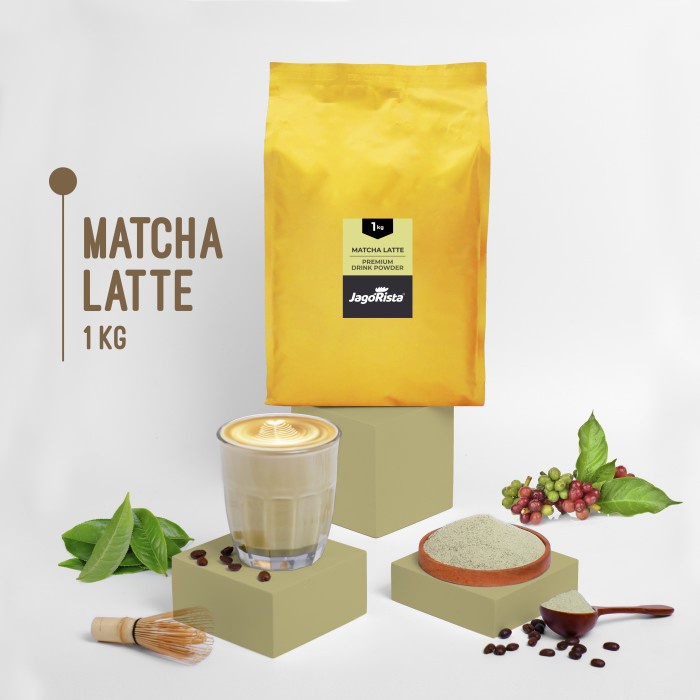 

1 Kg - Green Tea Latte - Premium Bubble Drink Powder