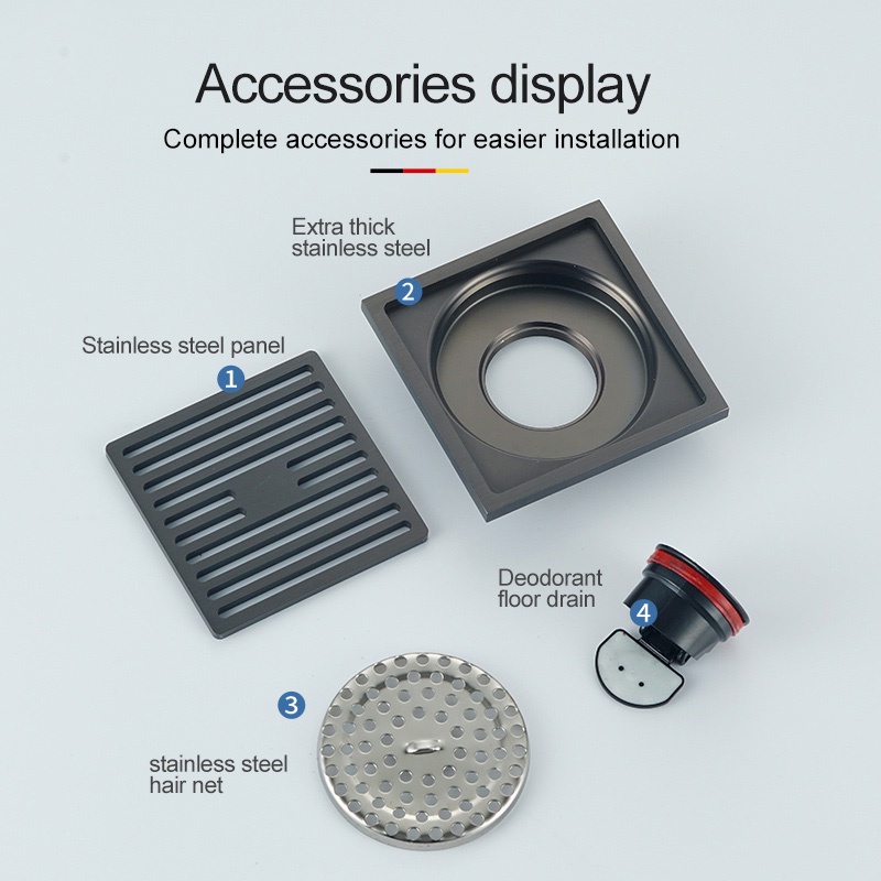Saringan Got Kamar Mandi/floor Drain/pembuangan Air Kamar Mandi/saringan Air Kamar Mandi