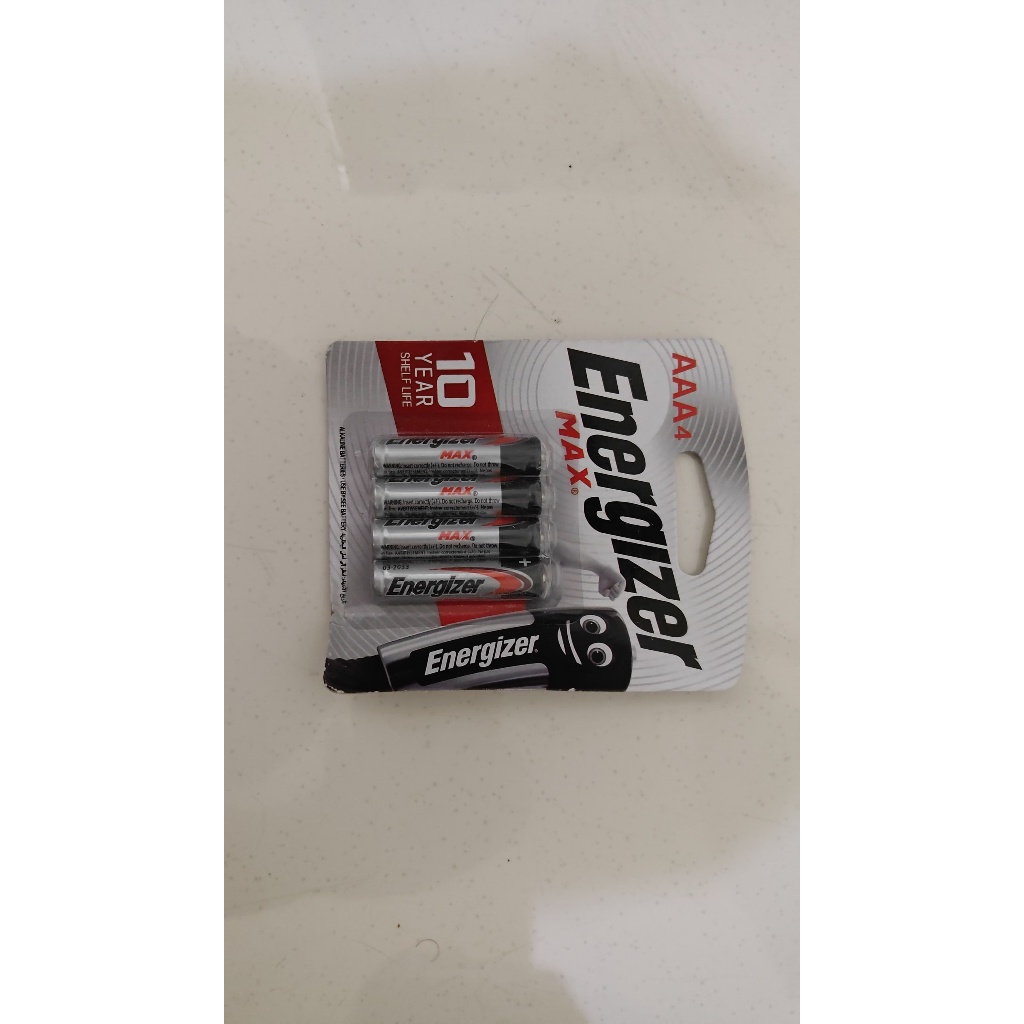 Baterai Energizer AAA isi 4 Battery Energizer Max AAA Bp4 Batere Energizer AAA isi 4 - LUX