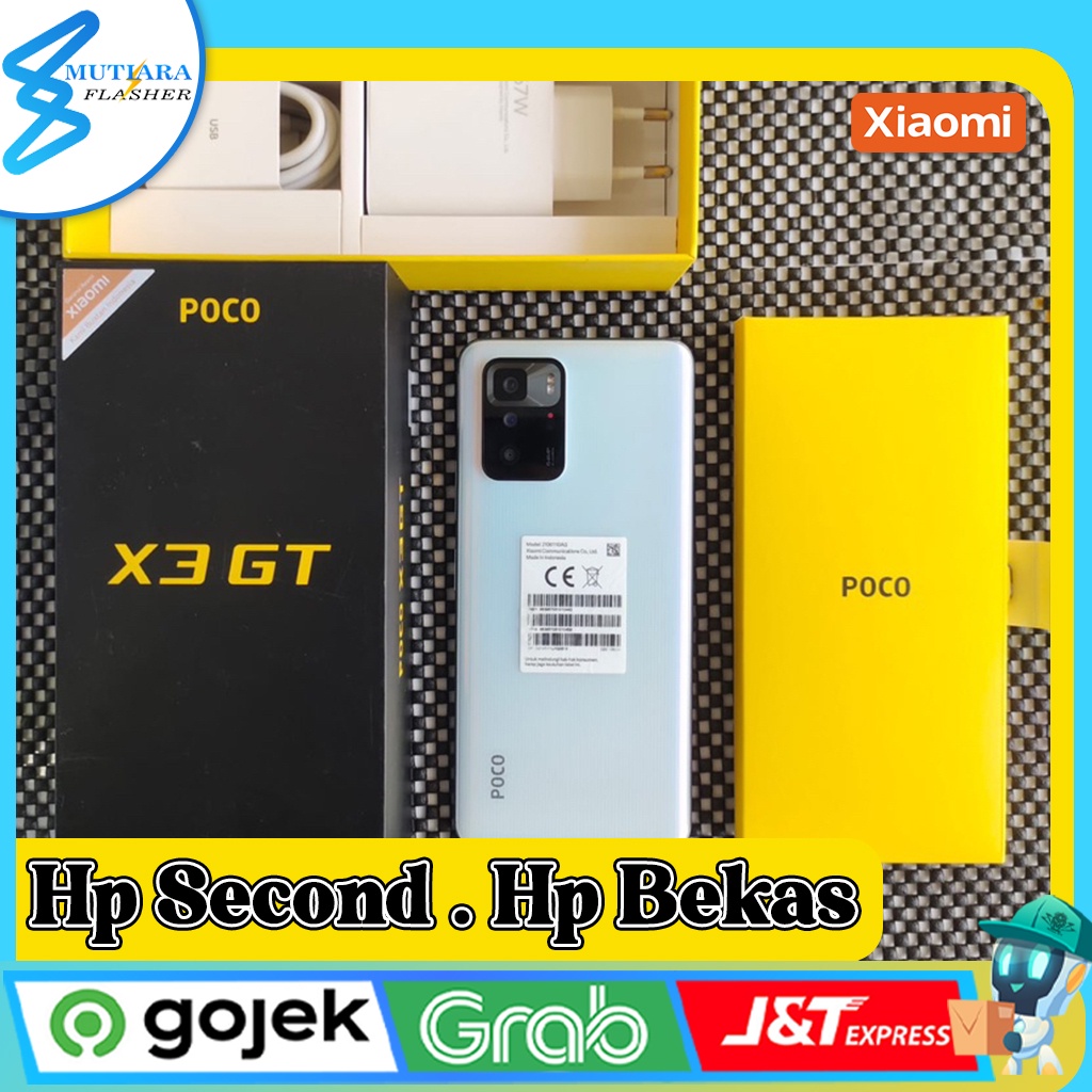 Xiaomi Poco X3 GT 5G Ram 8/128GB | Ram 8/256GB Second Original