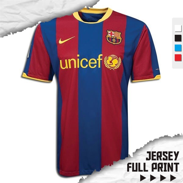 JERSEY BARCELONA 2010 FULL PRINTING