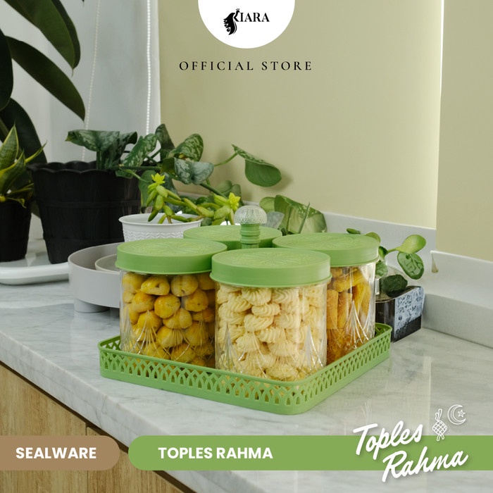 Toples Rahma Toples Lebaran minimalis plastik Set Nampan CJP Kiara