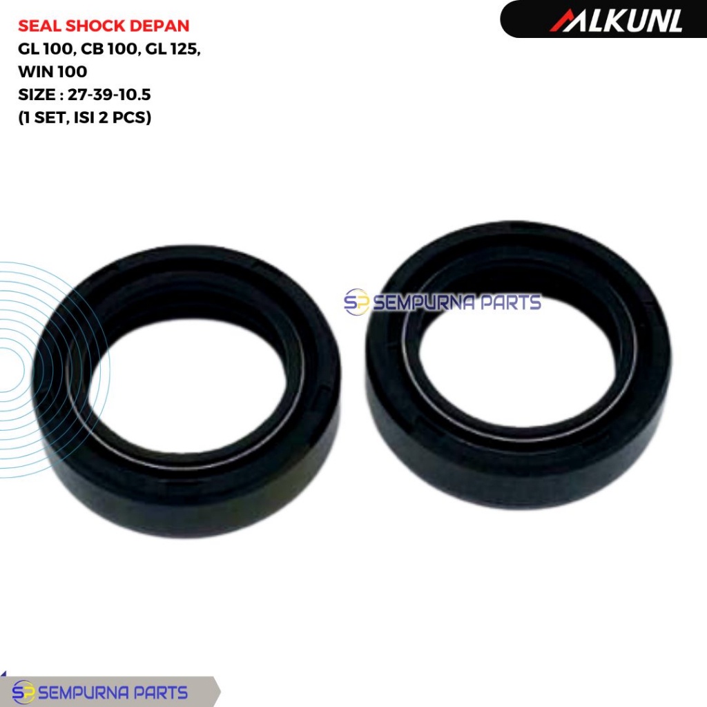 SEAL SHOCK DEPAN GL 100,CB 100,GL 125,WIN 100 - MLKUNL
