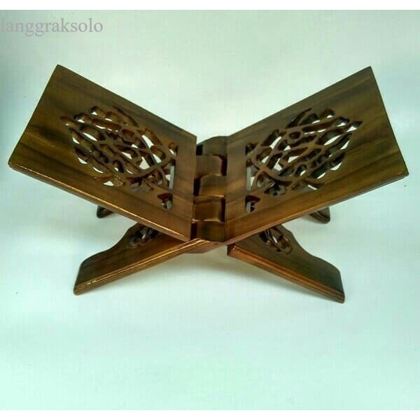 

termurah Meja Rekal Al Quran Ukir Jati Jujur Barokah Furniture Jepara