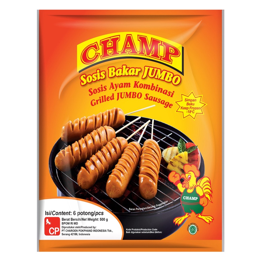 

Champ Sosis Bakar Jumbo 500Gr