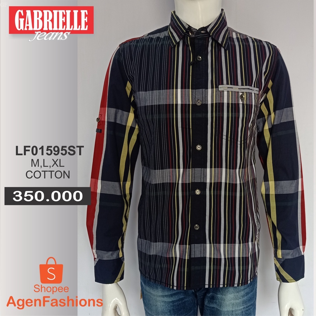 Kemeja Pria Gabrielle Original - LR01701 GF