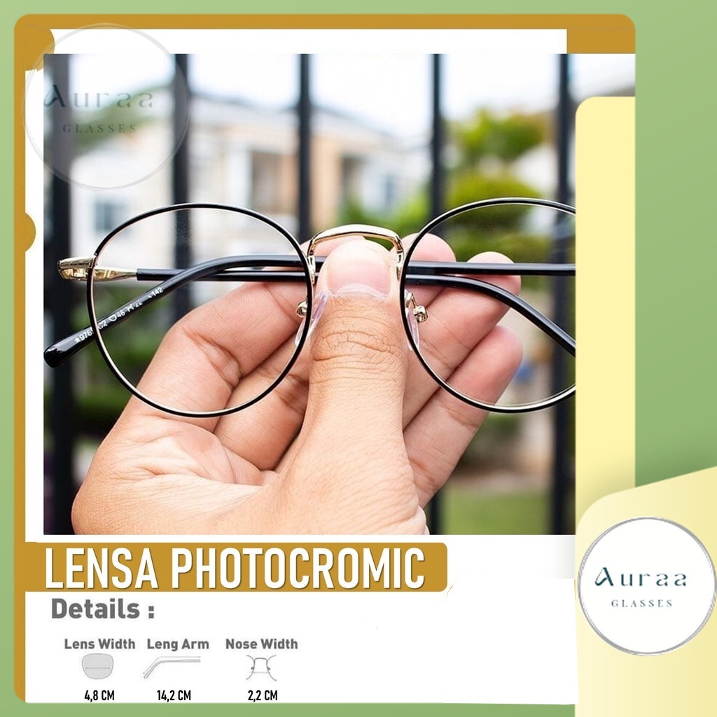 Kacamata Photocromic Normal 9765