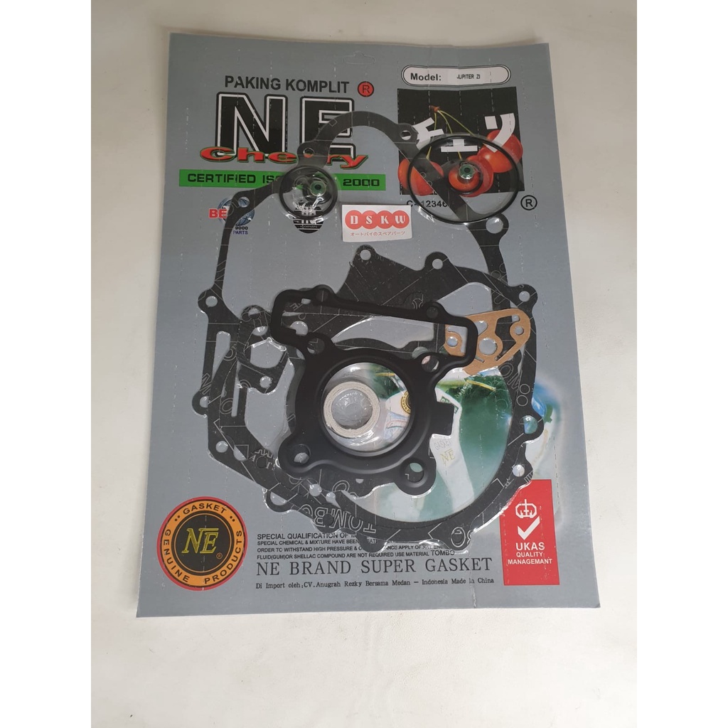 Packing Full Set JUPITER Z1 Merk NE