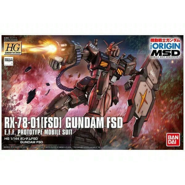 Bandai HG 1/144 RX-78-1 [FSD] Gundam FSD Origin