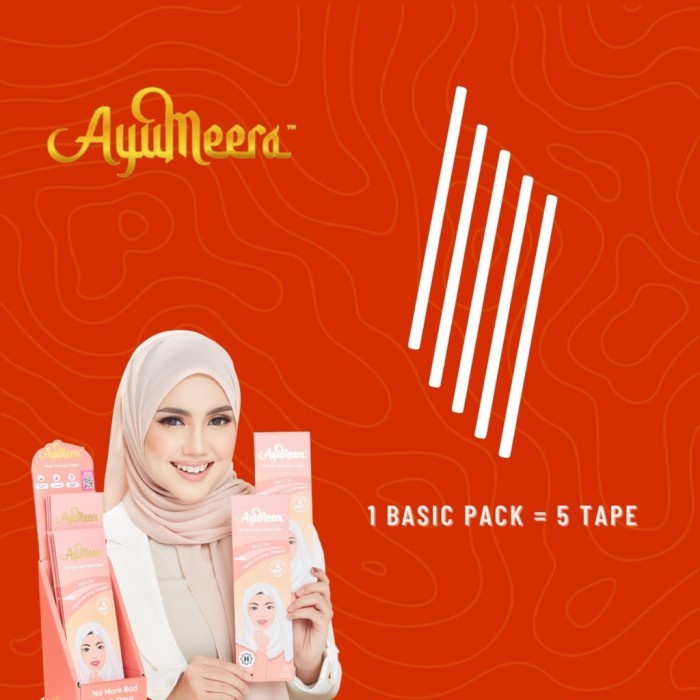 BESAR BESARAN HIJAB SHAPER TAPE AYUMEERA BASIC PENEGAK HIJAB